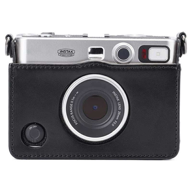 For Instax mini Evo PU Leather Retro Camera Bag Anti-drop Protective Cover with Shoulder Strap For Instax mini Evo PU Leather Retro Camera Bag Anti-drop Protective Cover with Shoulder Strap